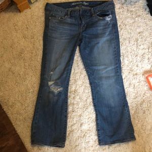 AEO vintage flare jeans🌹